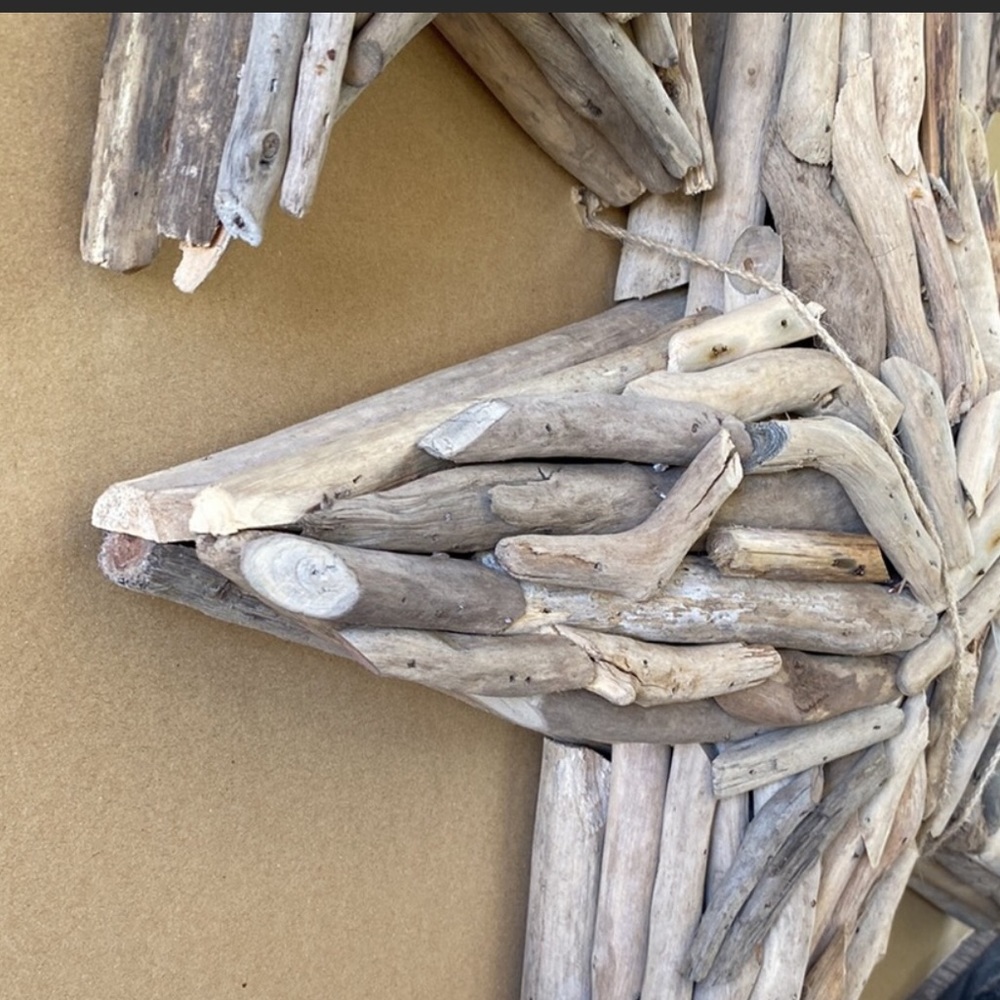 Pottery Barn Rustic Pieced Driftwood Stars Wall Art - Set Of 3 ✨ - Picture 14 of 15